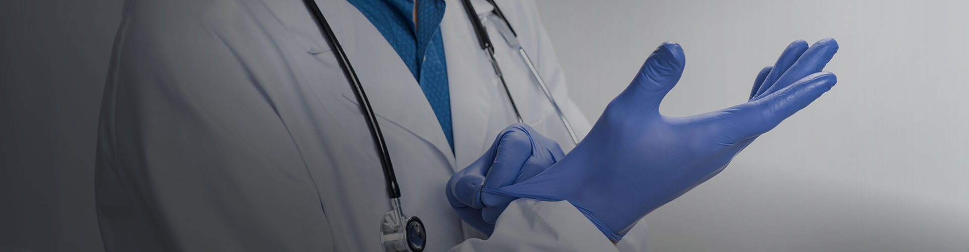 Luva da Targa usada para procedimentos não cirúrgicos