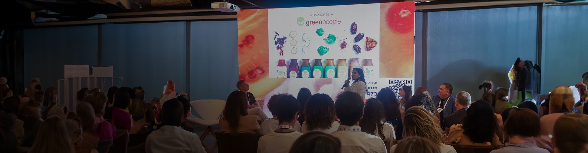 Greenpeople no NutriSaúde Summit, evento sobre alimentação saudável