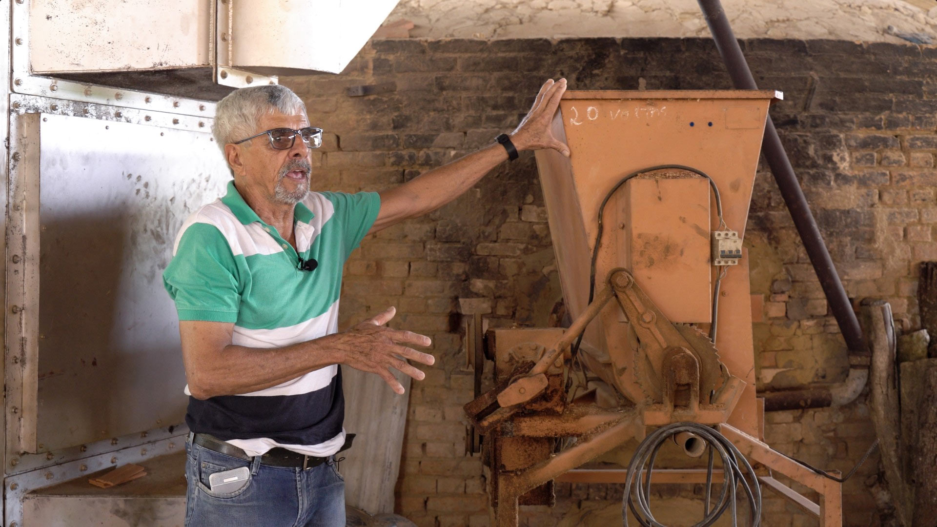 Rodolfo, dono da Cerâmica Sardinha