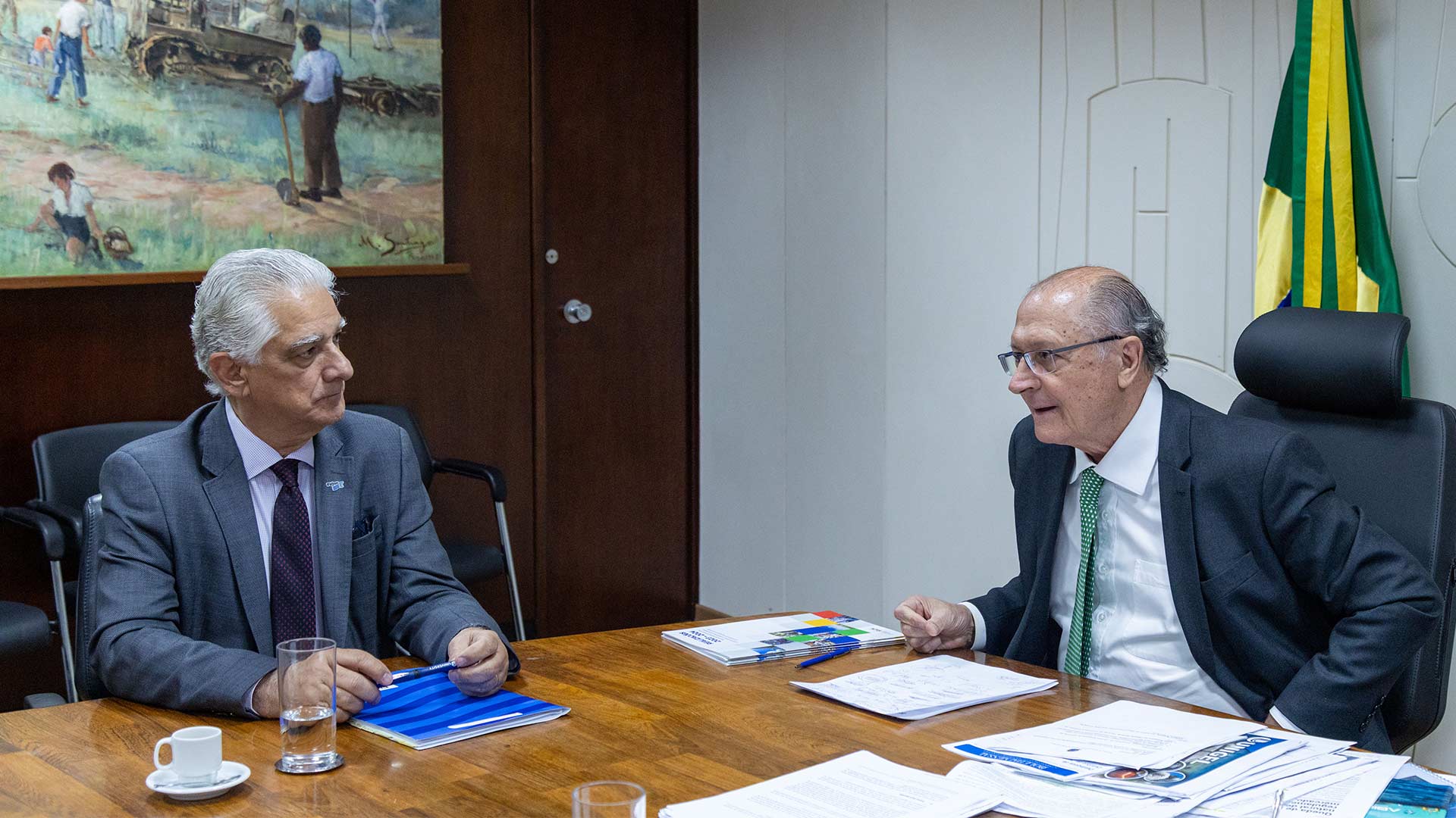 Foto Caetano e Alckmin